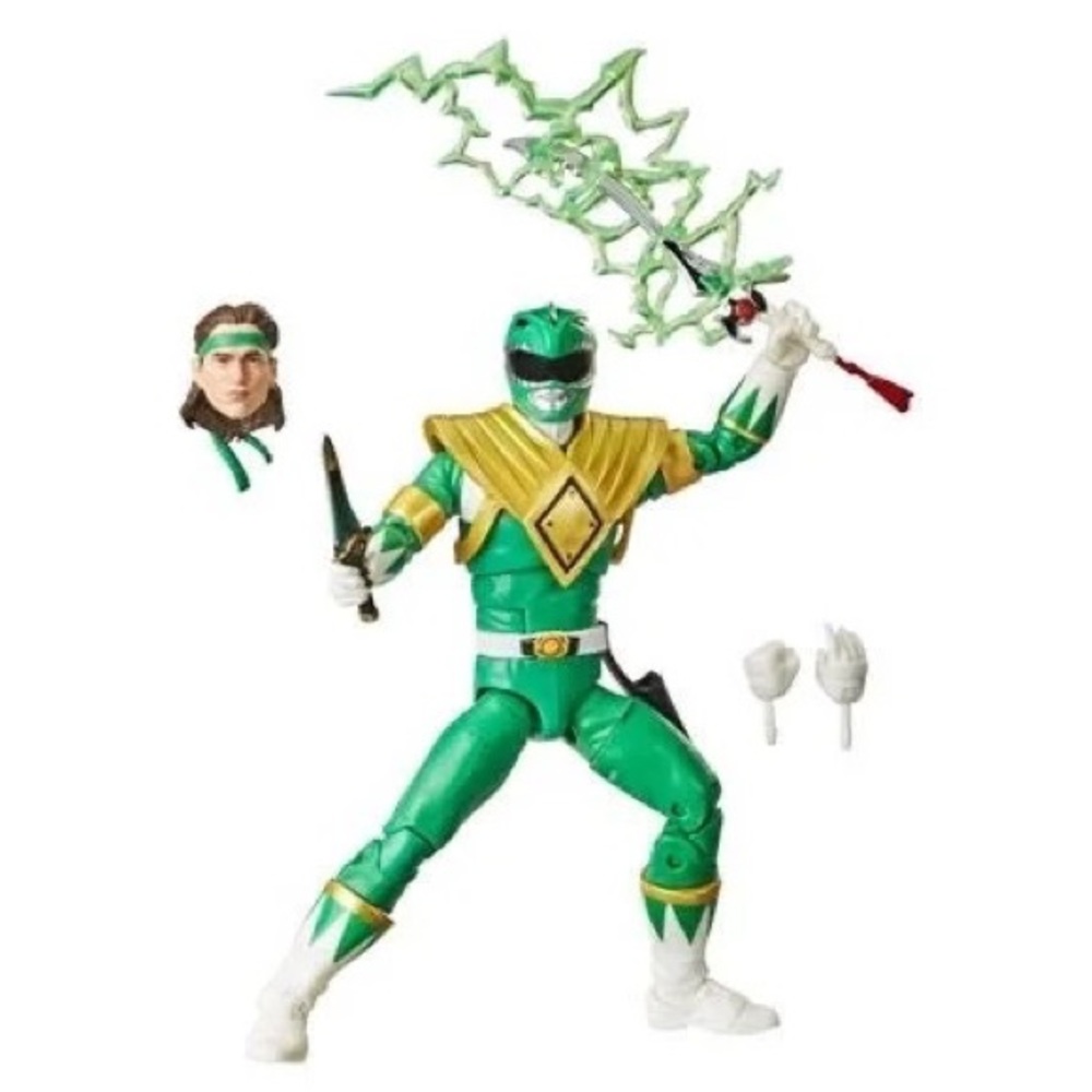 Power Rangers Lightning Collection Mighty Morphin Green Ranger Figure - Picture 3 of 6
